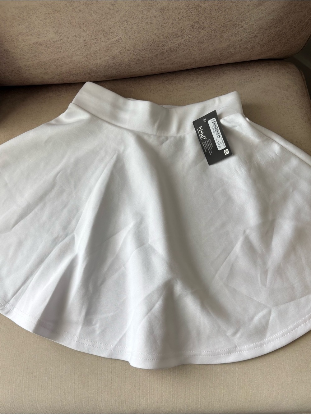 Spirit Women’s White Circle Skirt